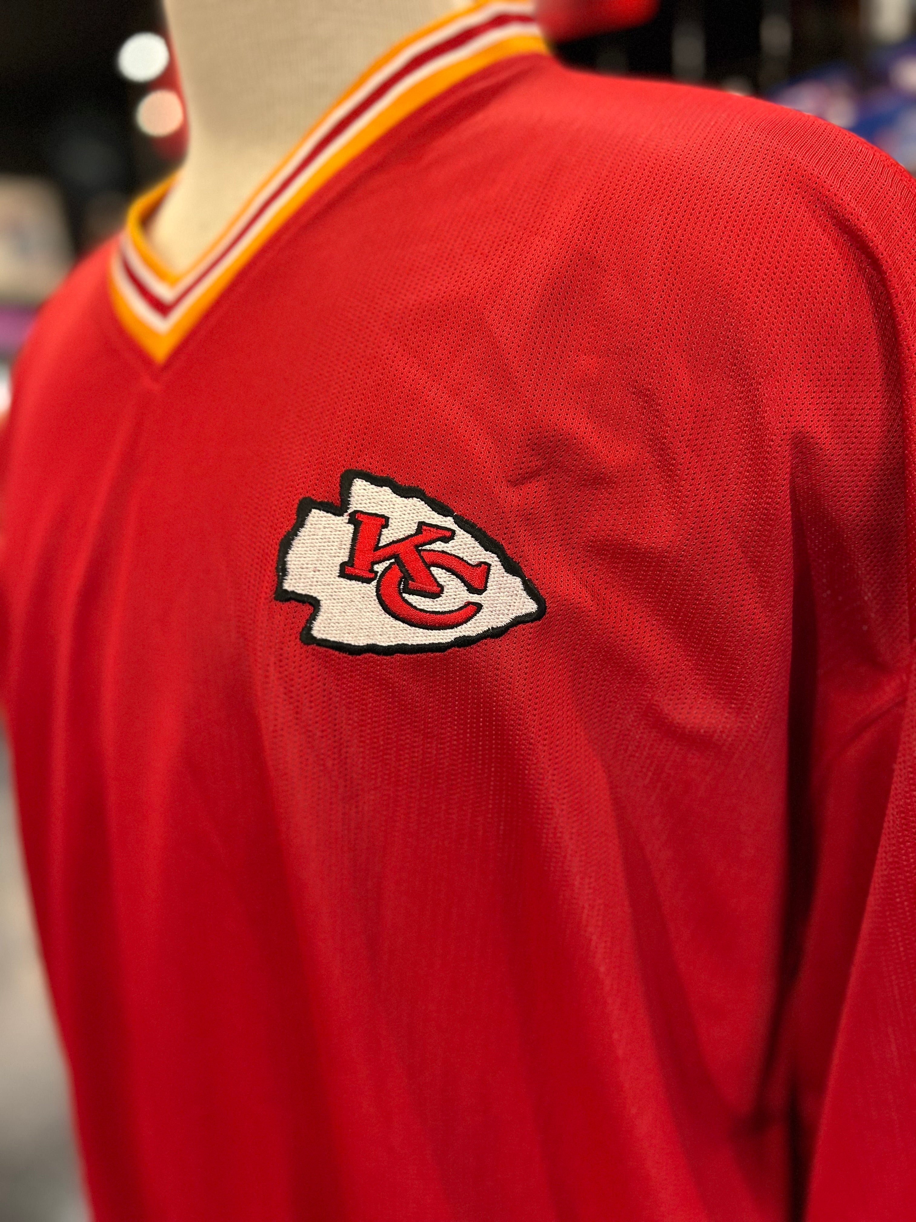 Vintage Starter Pro Line NFL Kansas City Chiefs Pullover Jacket size XL Men’s