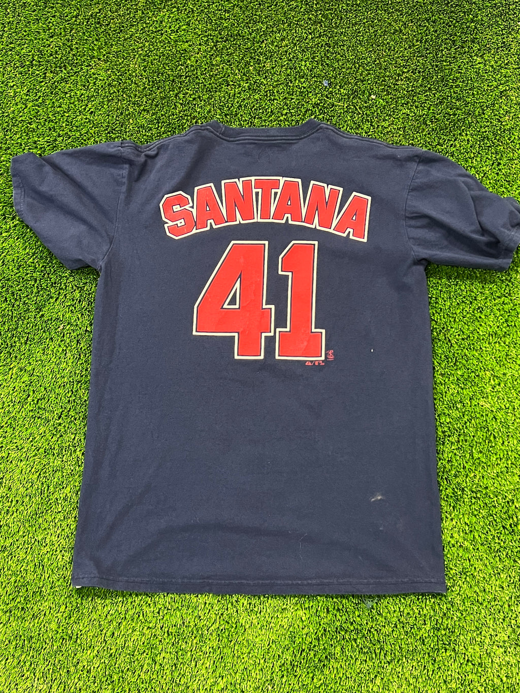 Men’s Carlos Santana Jersey Tee Size L