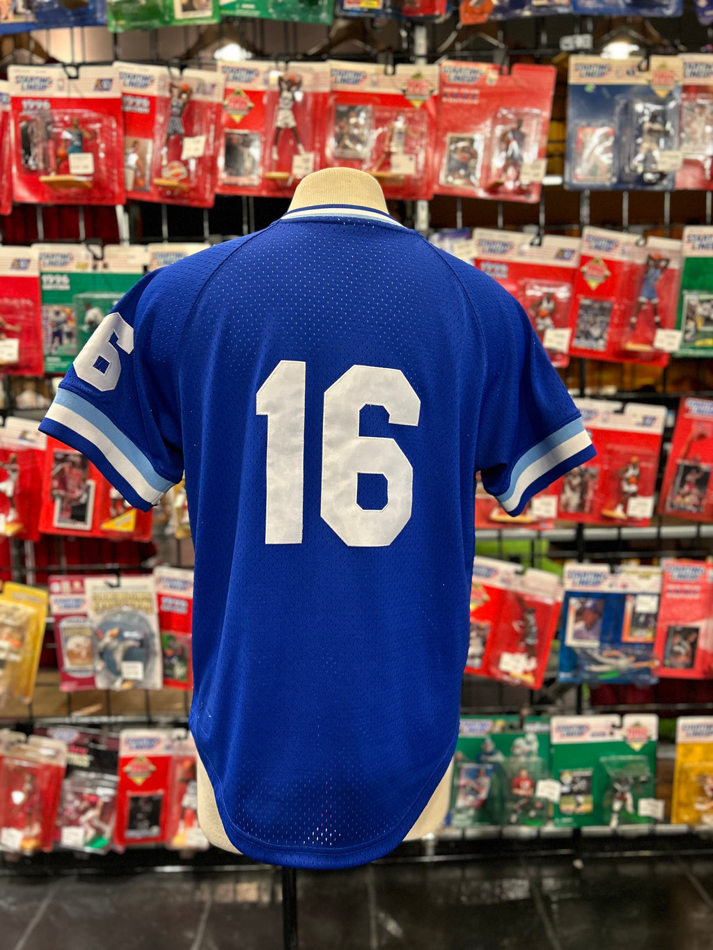 Mitchell and Ness MLB 1989 Kansas City Royals #16 Bo Jackson Jersey Size Large
