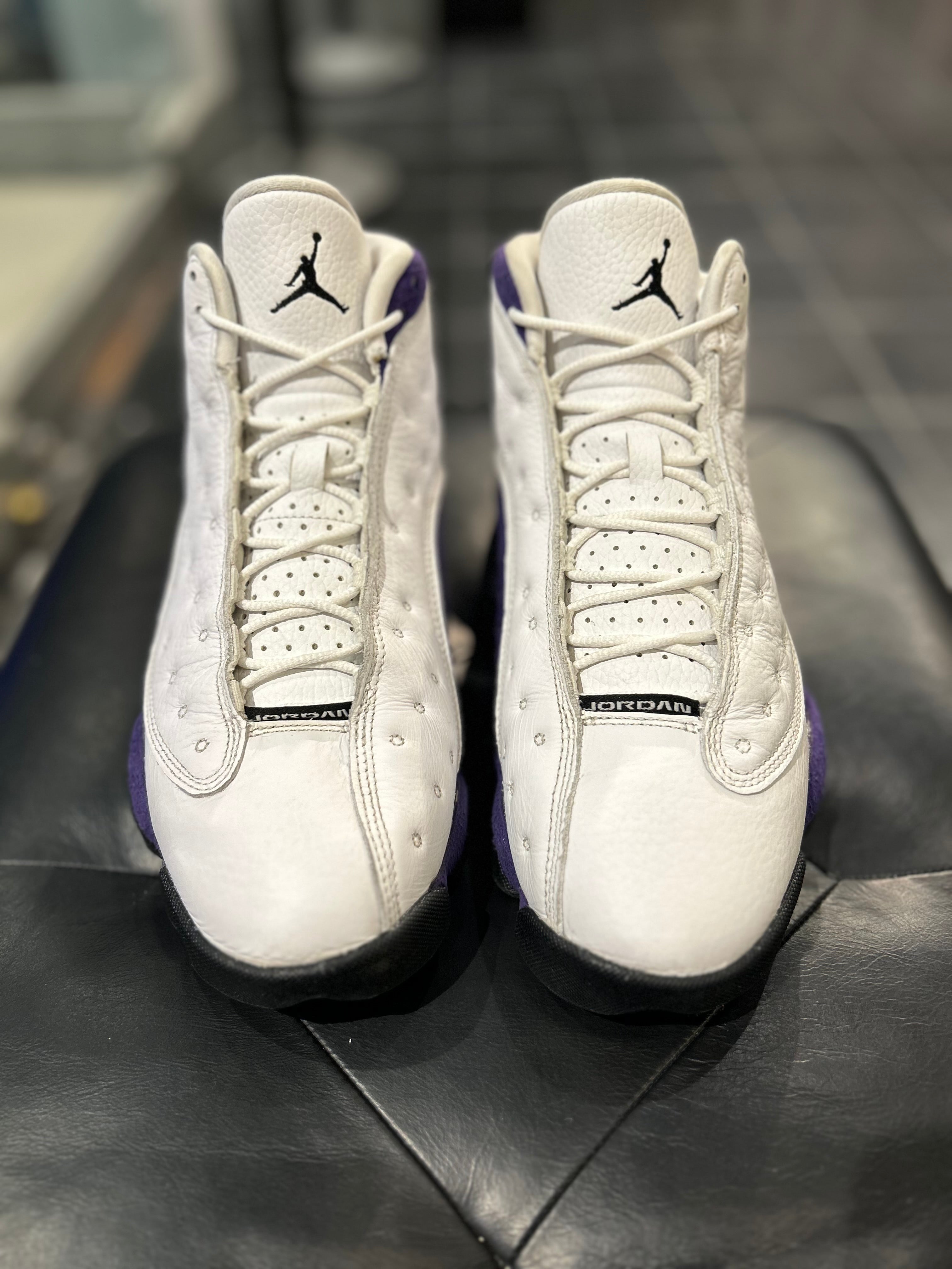 Air Jordan 13 Retro Lakers Size 9 Men Shoes