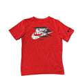 Nike 3 Brand T-Shirt Youth L 12-13Y Red Graphic Swoosh Russell Wilson
