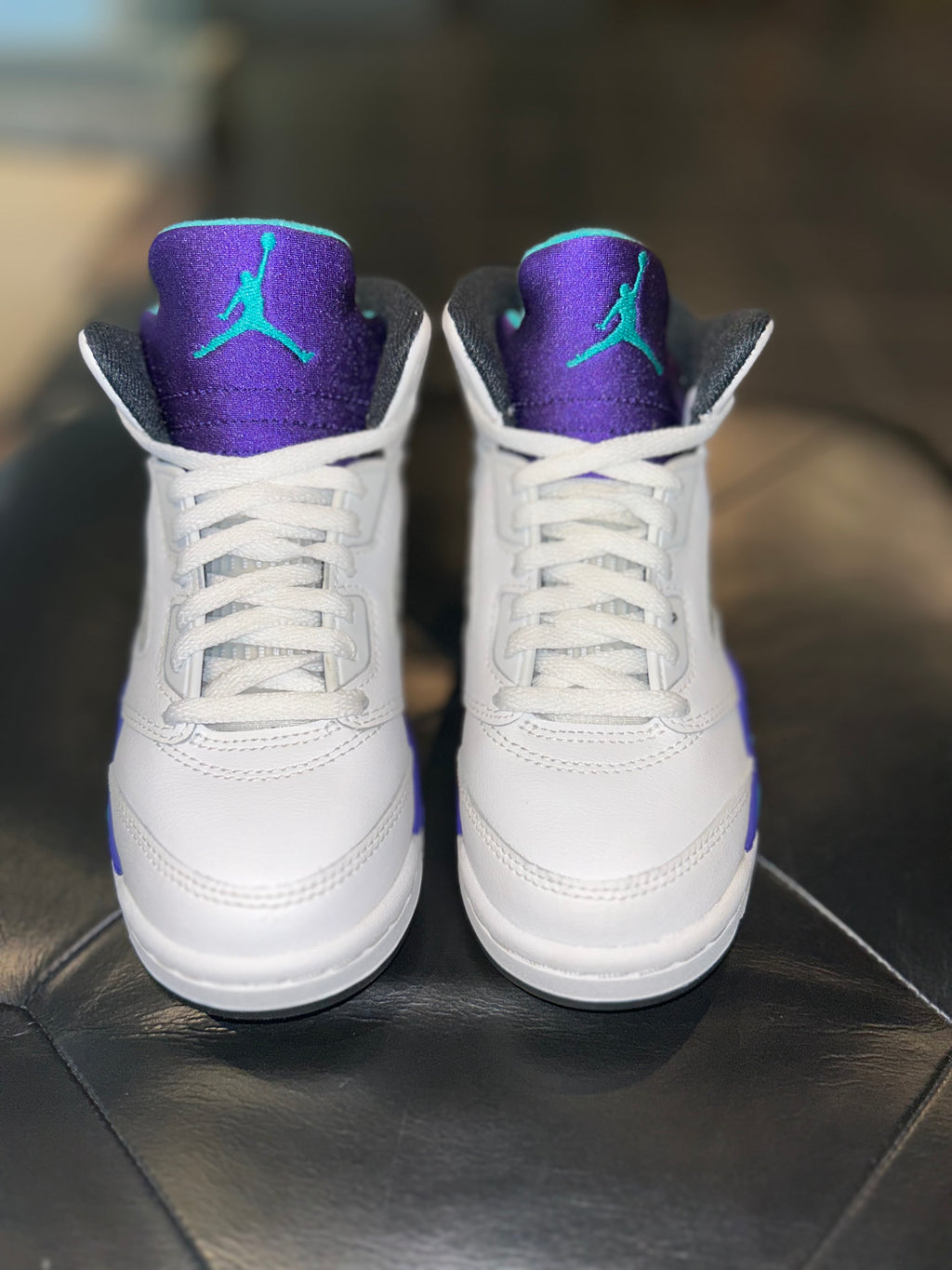 Kids Air Jordan 5 Grape Size 13C PS Shoes