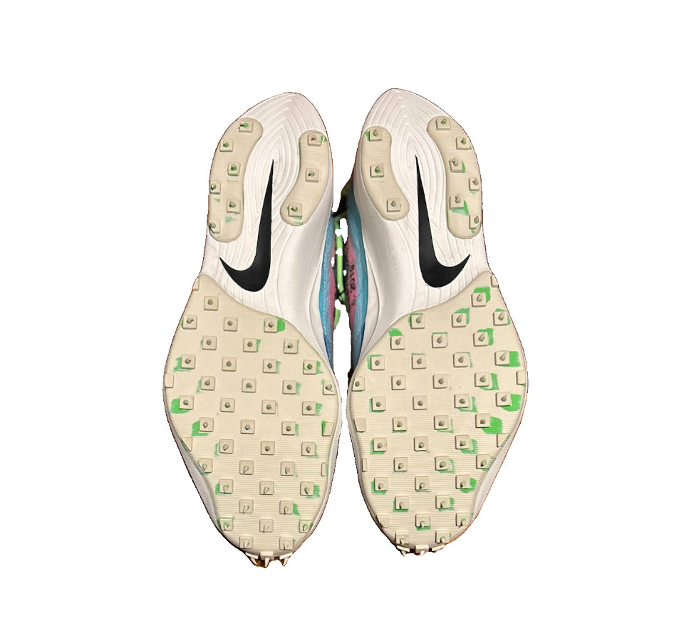 Off-White x Nike Vapor Street Polarized Blue CD8178-400 Size 13 Men 14.5 Women NEW No Box Virgil Abloh 2019