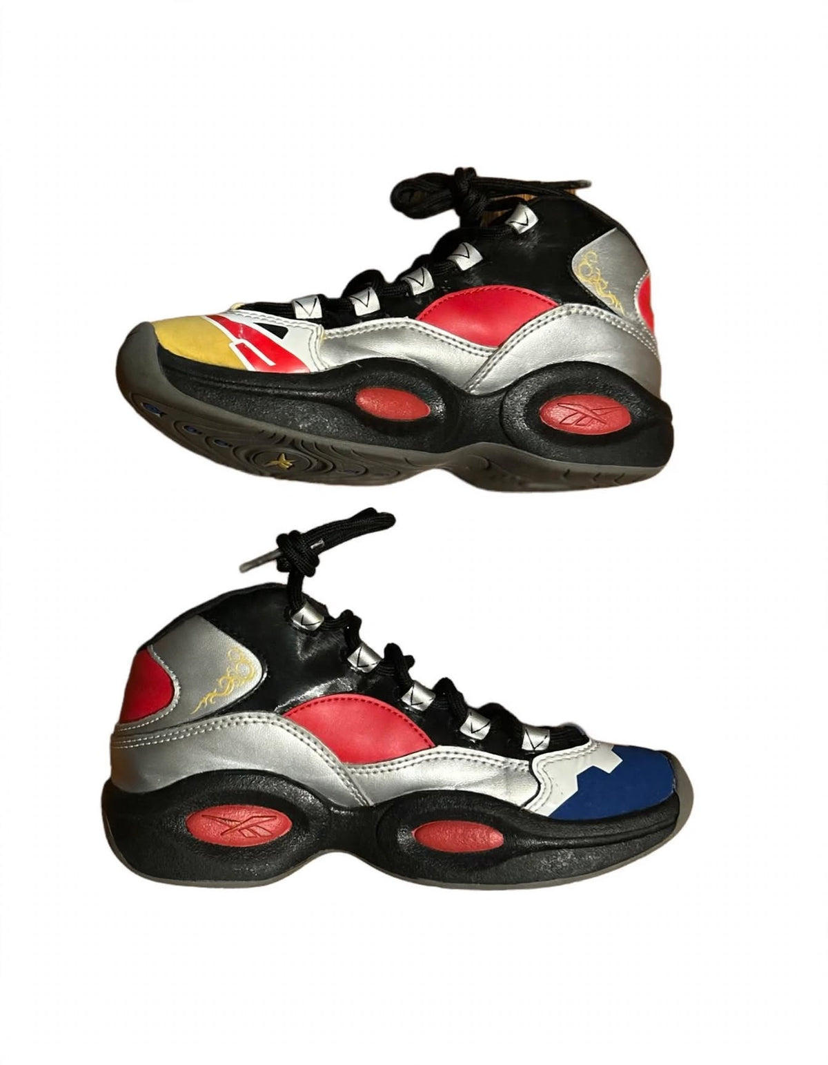 Reebok Question Mid Power Rangers Megazord GY0589 Youth 3 Iverson Battle Mode