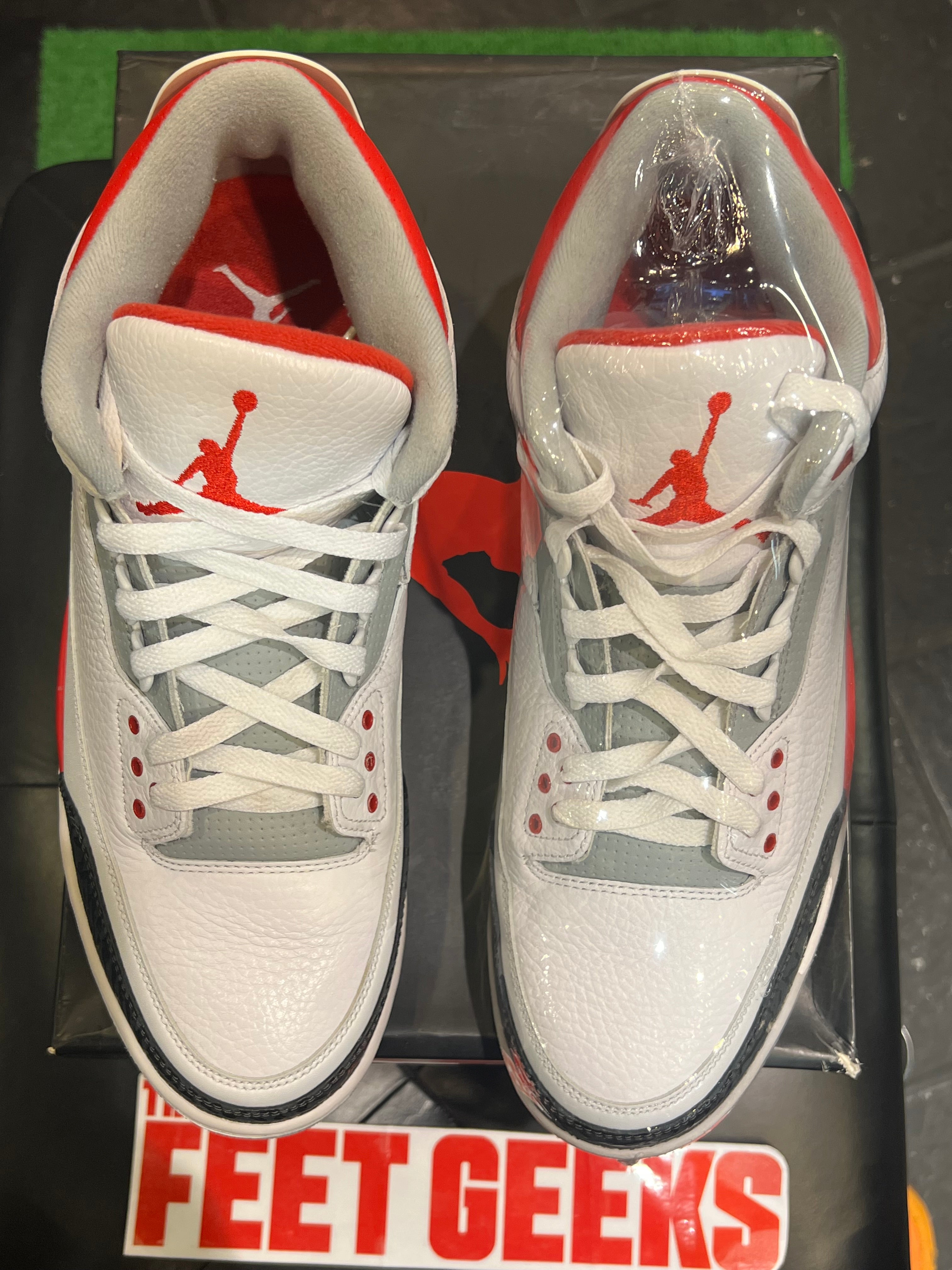 Men’s Air Jordan 3 Fire Red 2013 Brand New