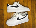 Nike Air Force 1 Low White Black Size 9 Men Shoes