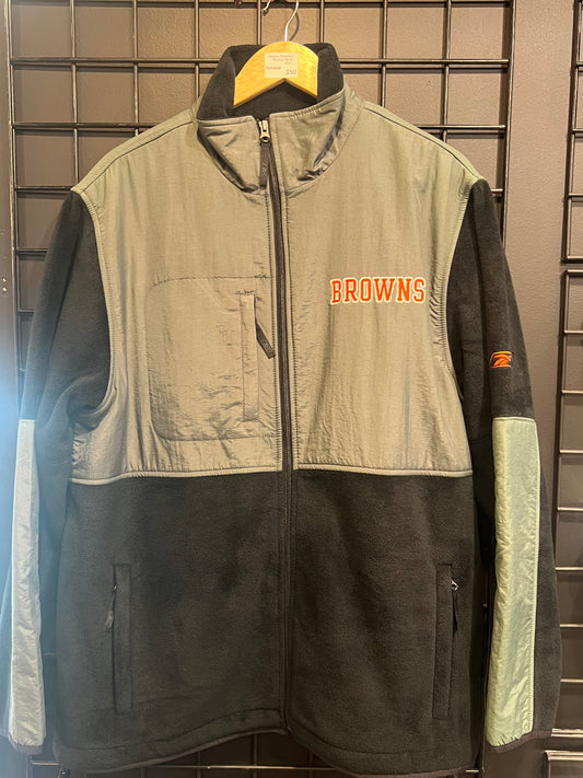 Men’s Reebok Cleveland Browns Zip Up Size L