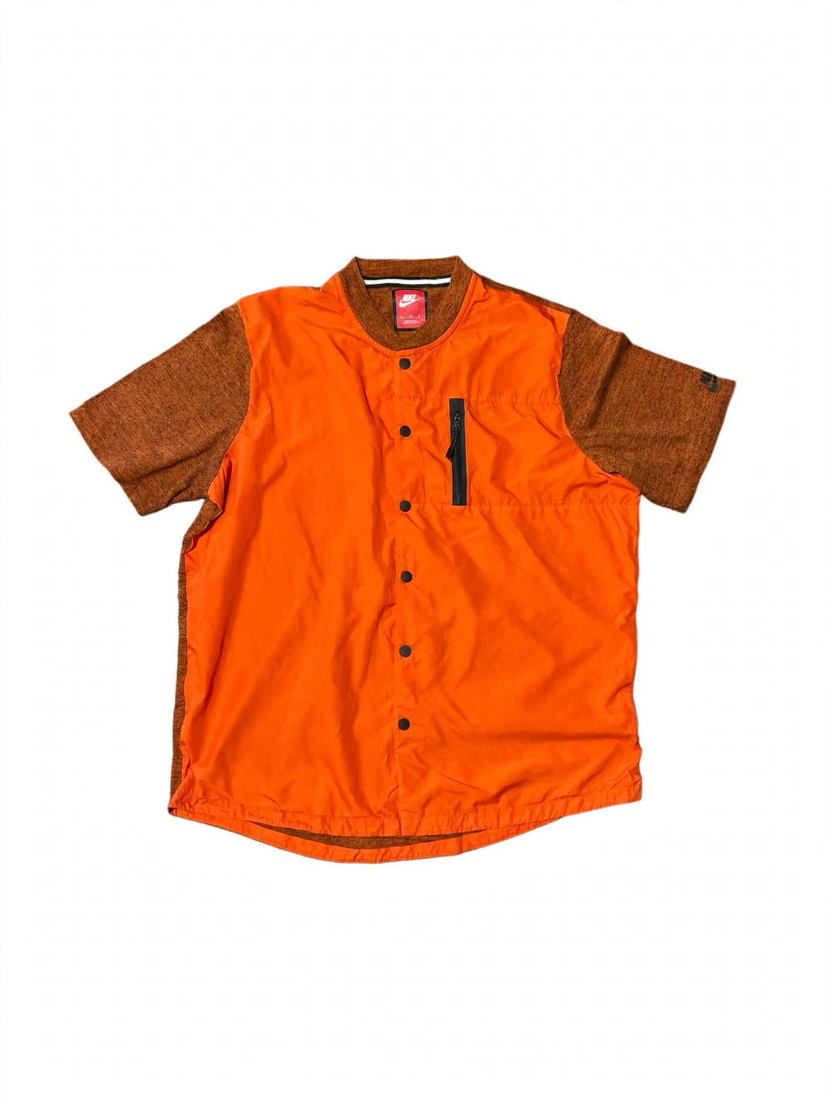 Nike Tech Pack Bonded Jersey Mens XL Orange 678614-891 NWOT New No Tags