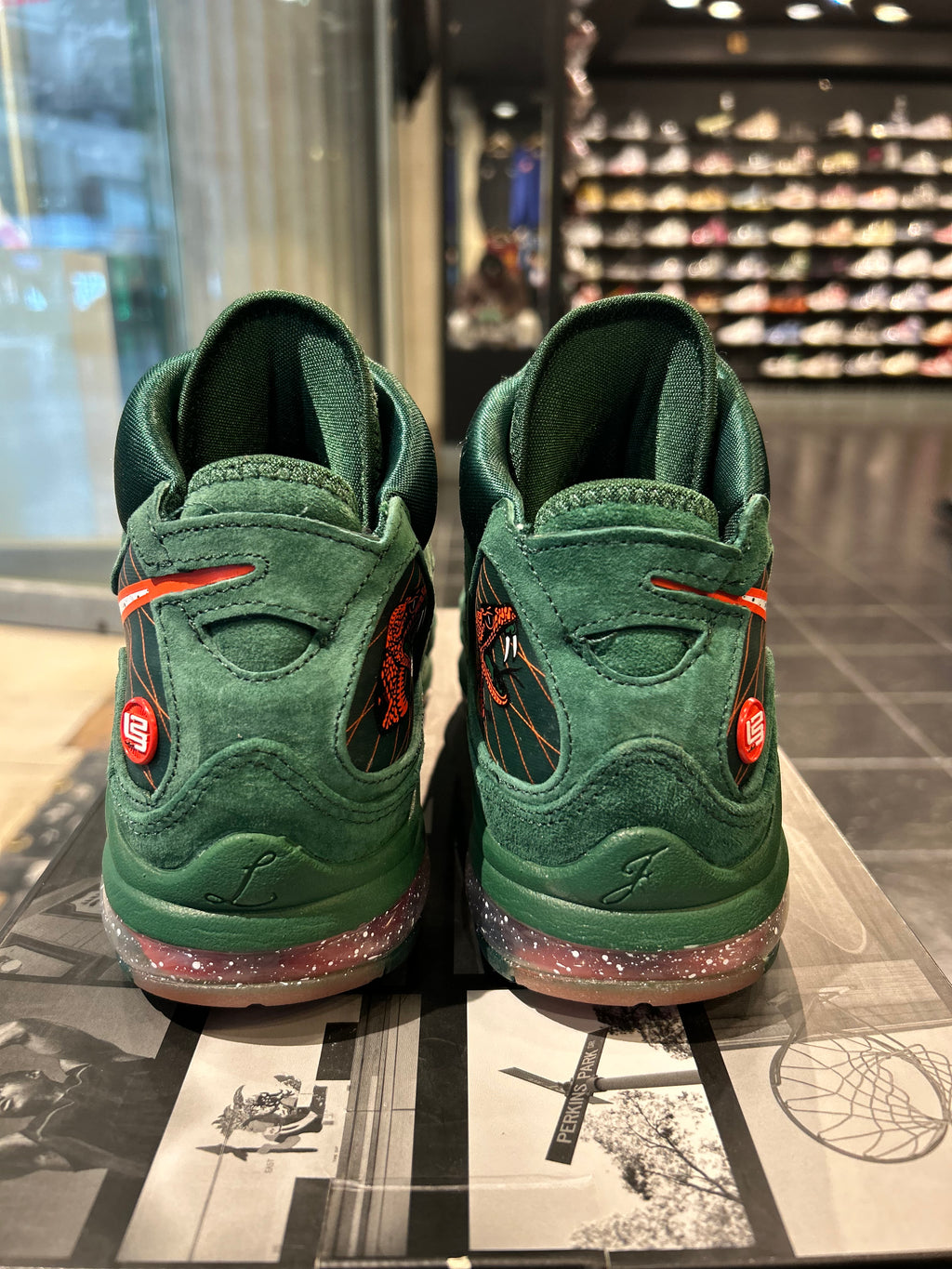 Nike LeBron 7 FAMU Gorge Green Size 8.5 Men’s Shoes