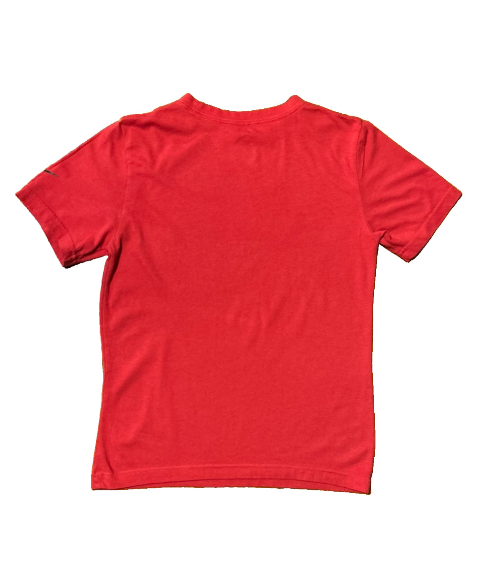 Nike 3 Brand T-Shirt Youth L 12-13Y Red Graphic Swoosh Russell Wilson