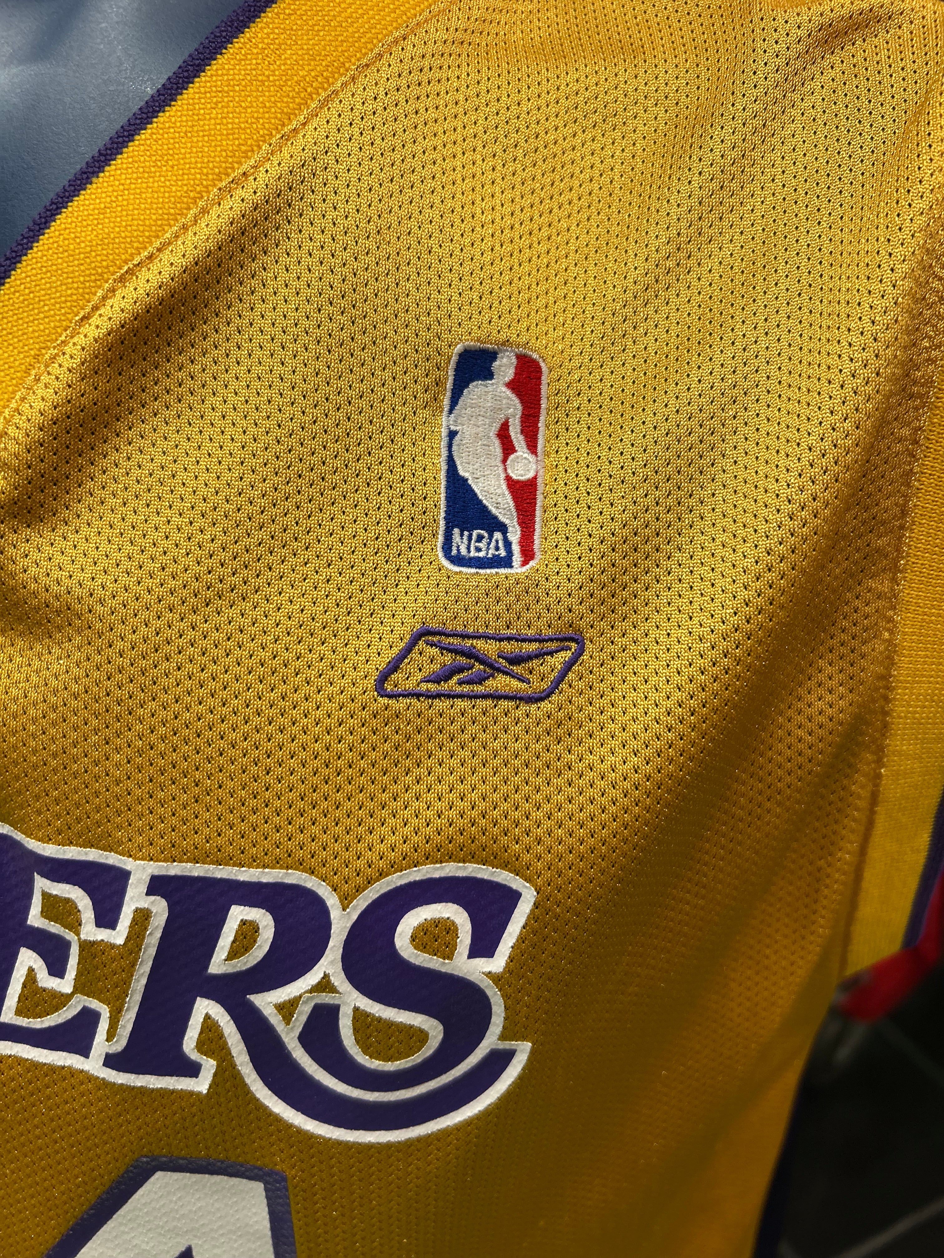 Reebok Los Angeles Lakers #34 Shaquille Oneal Size Youth XL