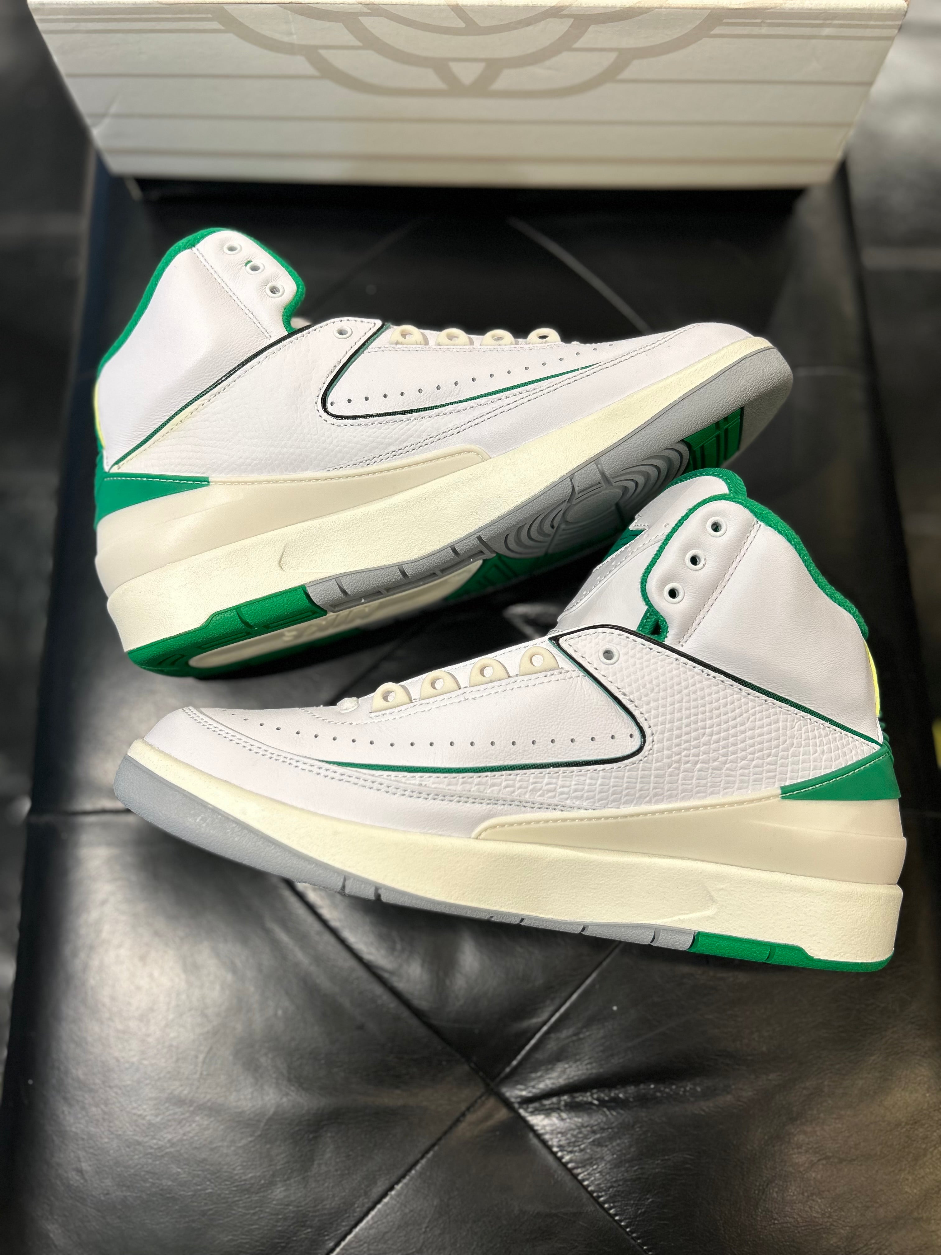 Air Jordan 2 Lucky Green Size 10 Men’s Shoes