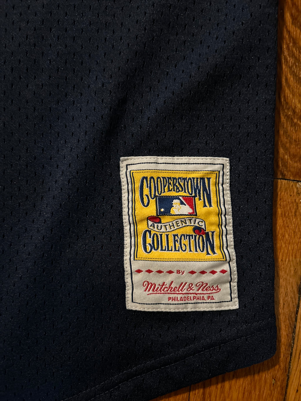 Cleveland Indians Joe Carter 1986 Mitchell & Ness Jersey
