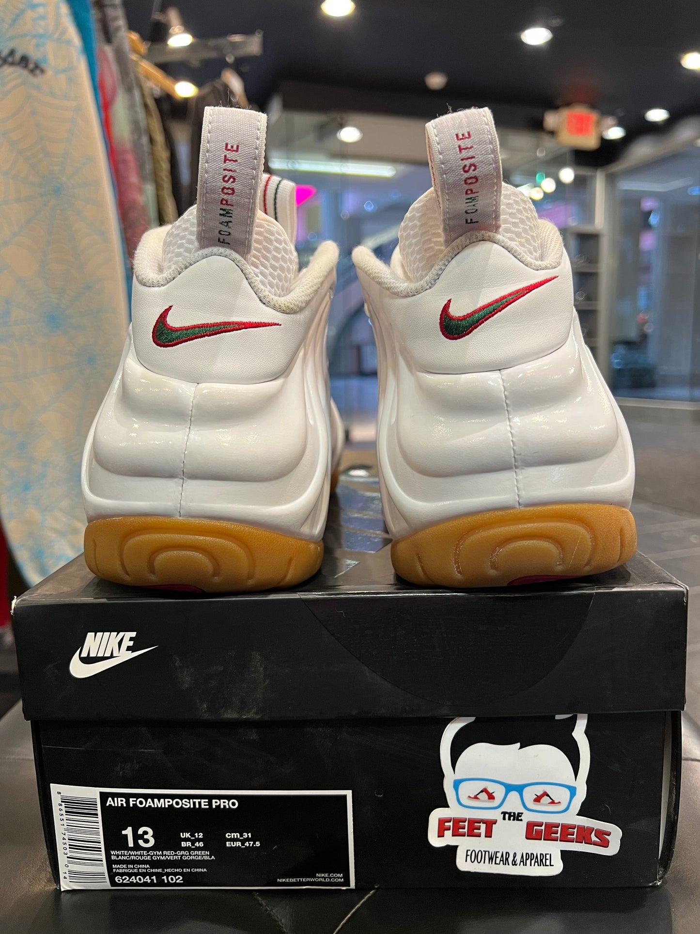 Men’s Nike Air Foamposite White Gucci Pre-Owned