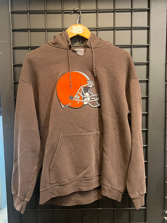 NFL Cleveland Browns Helmet Hoodie Size M