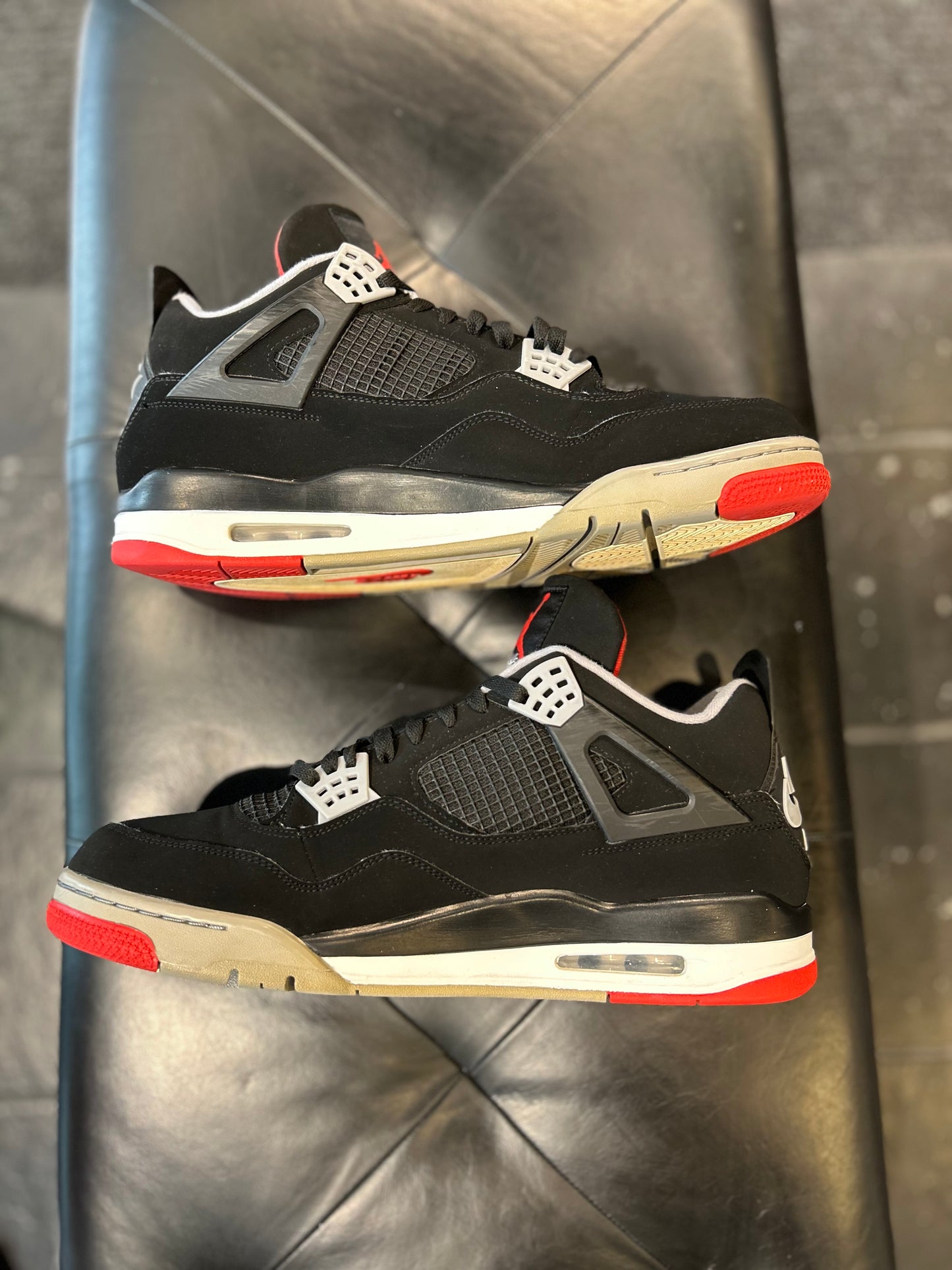 Air Jordan 4 Bred 2019 Size 15 Men Shoes