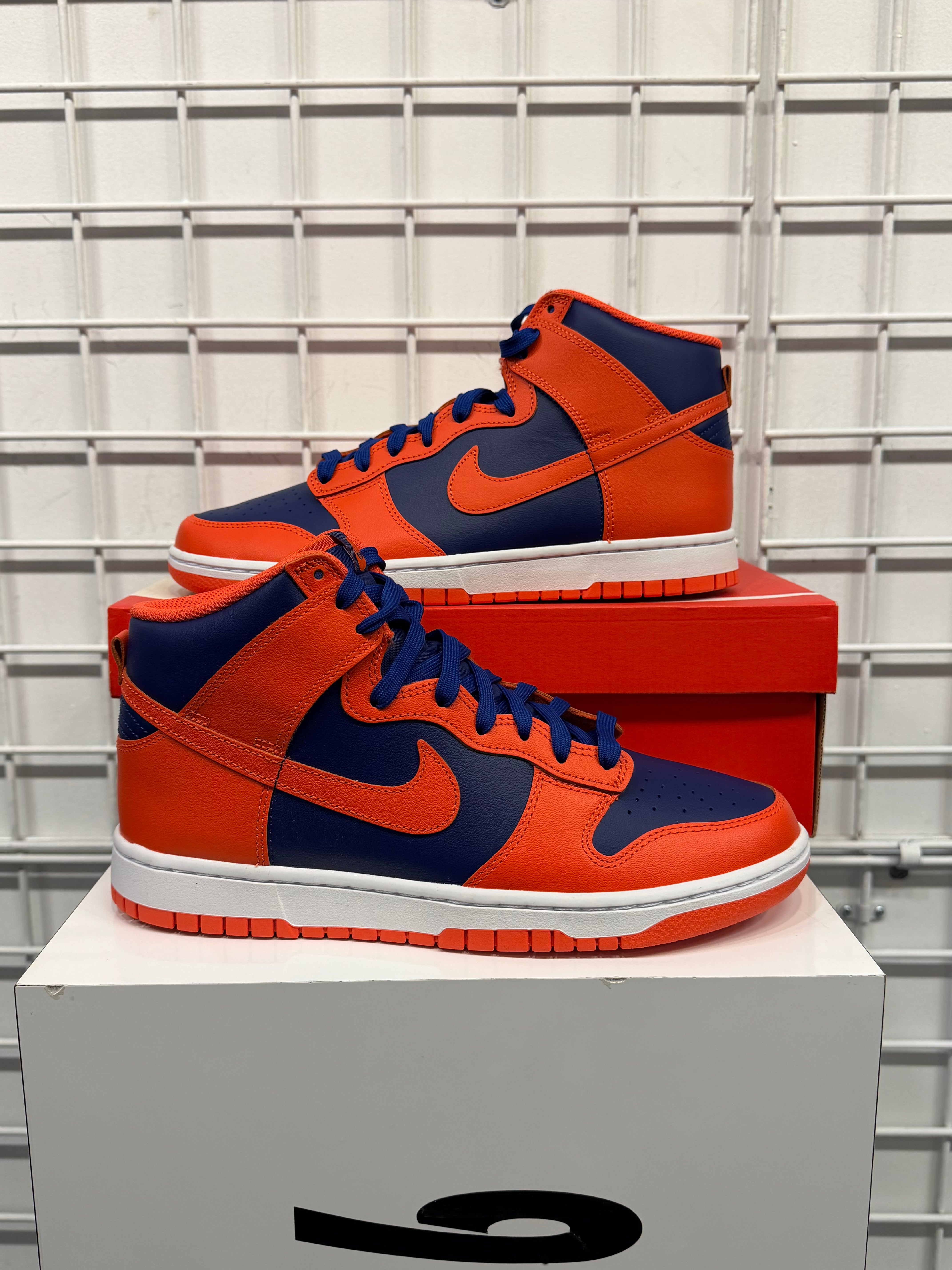 Nike Dunk High Knicks Size 9.5 Men's Shoes – The Feet Geeks