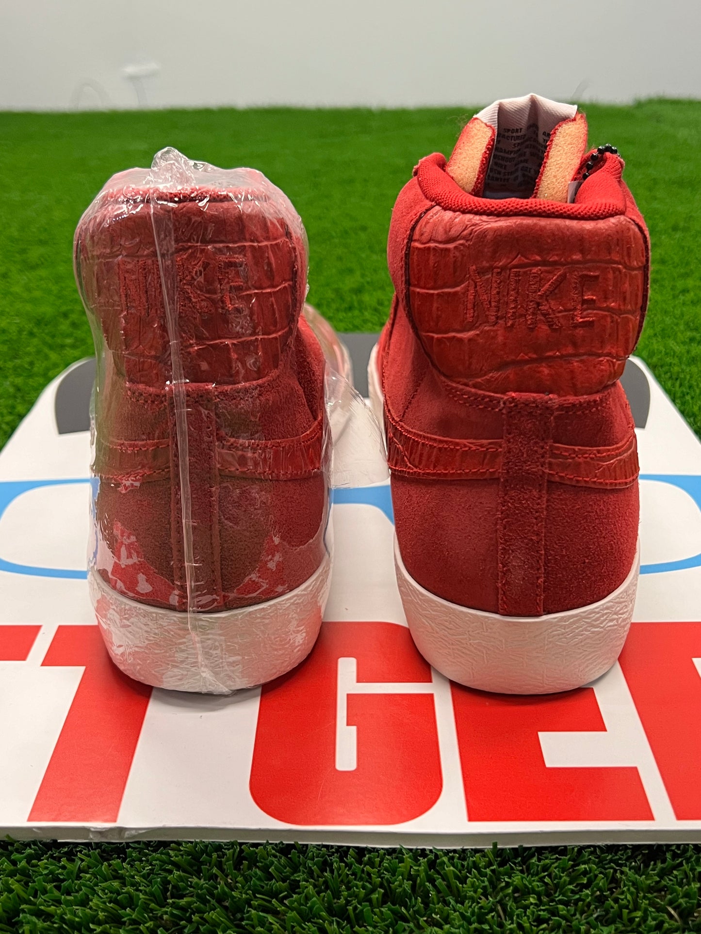 Men’s Nike Blazer Red Suede Brand New