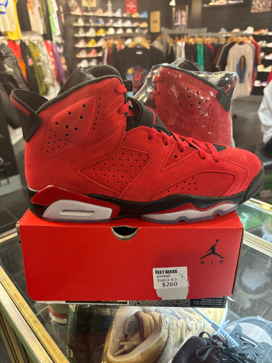 Jordan 6 Toro Size 9.5