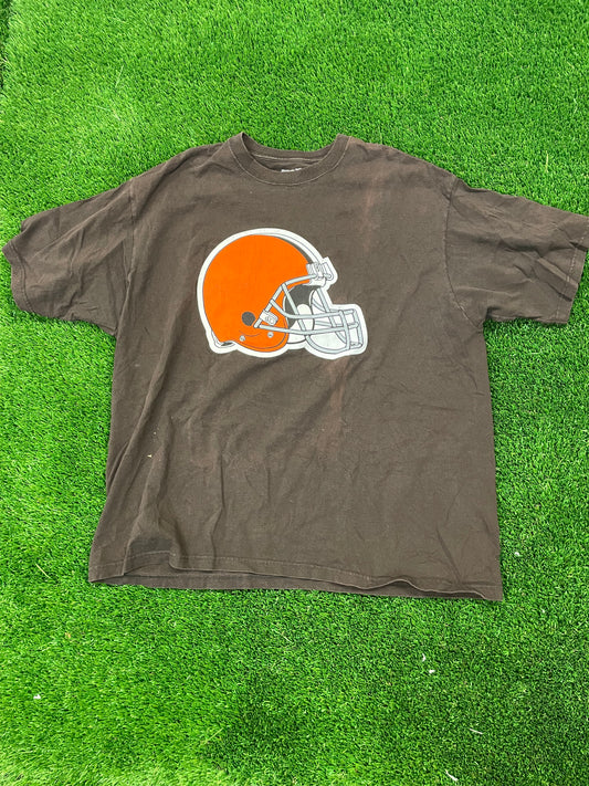 Vintage Cleveland Browns Helmet T Shirt size XXL