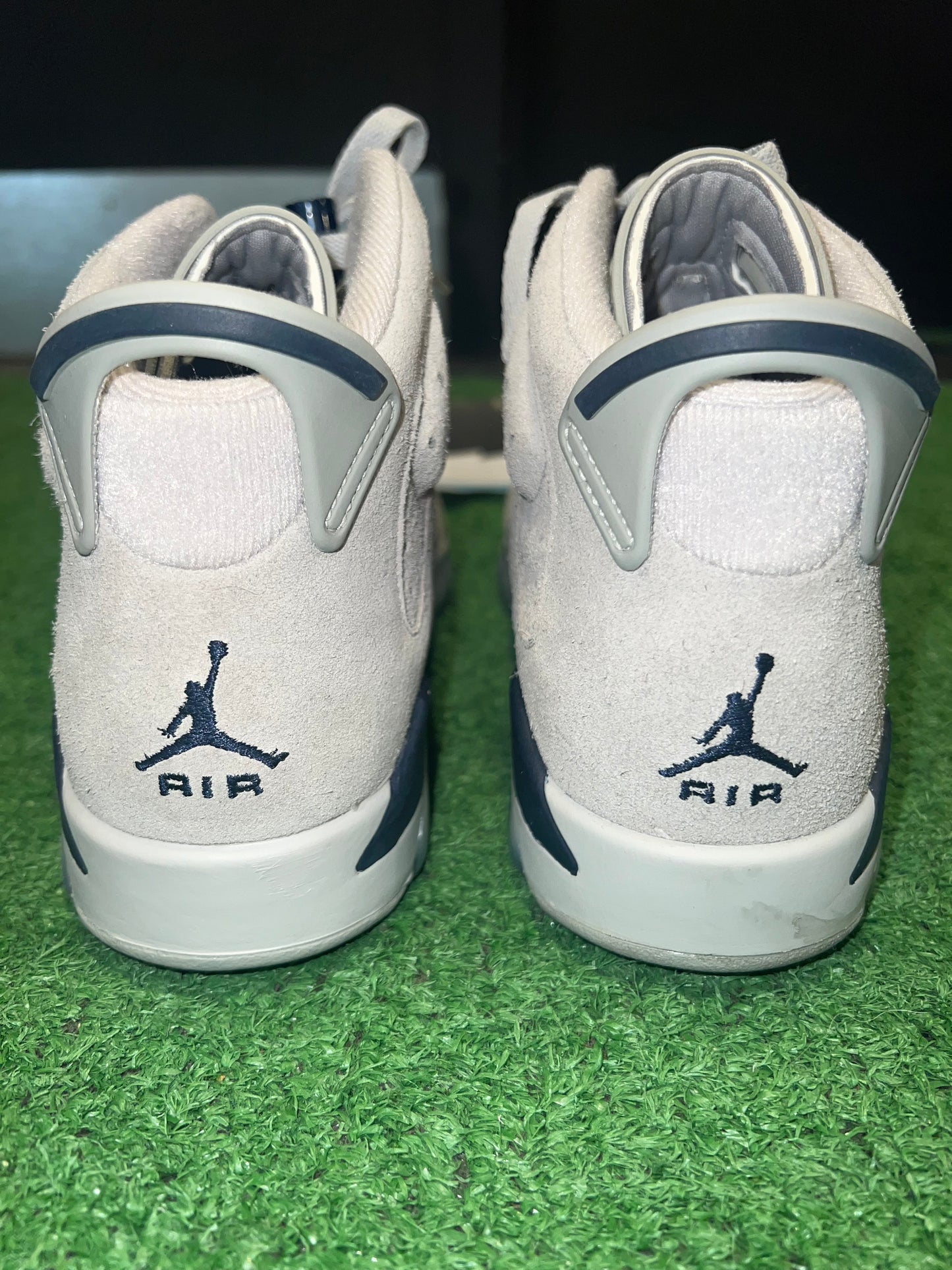 Gradeschool Air Jordan 6 Georgetown Size 7 Shoes Pre-Owned