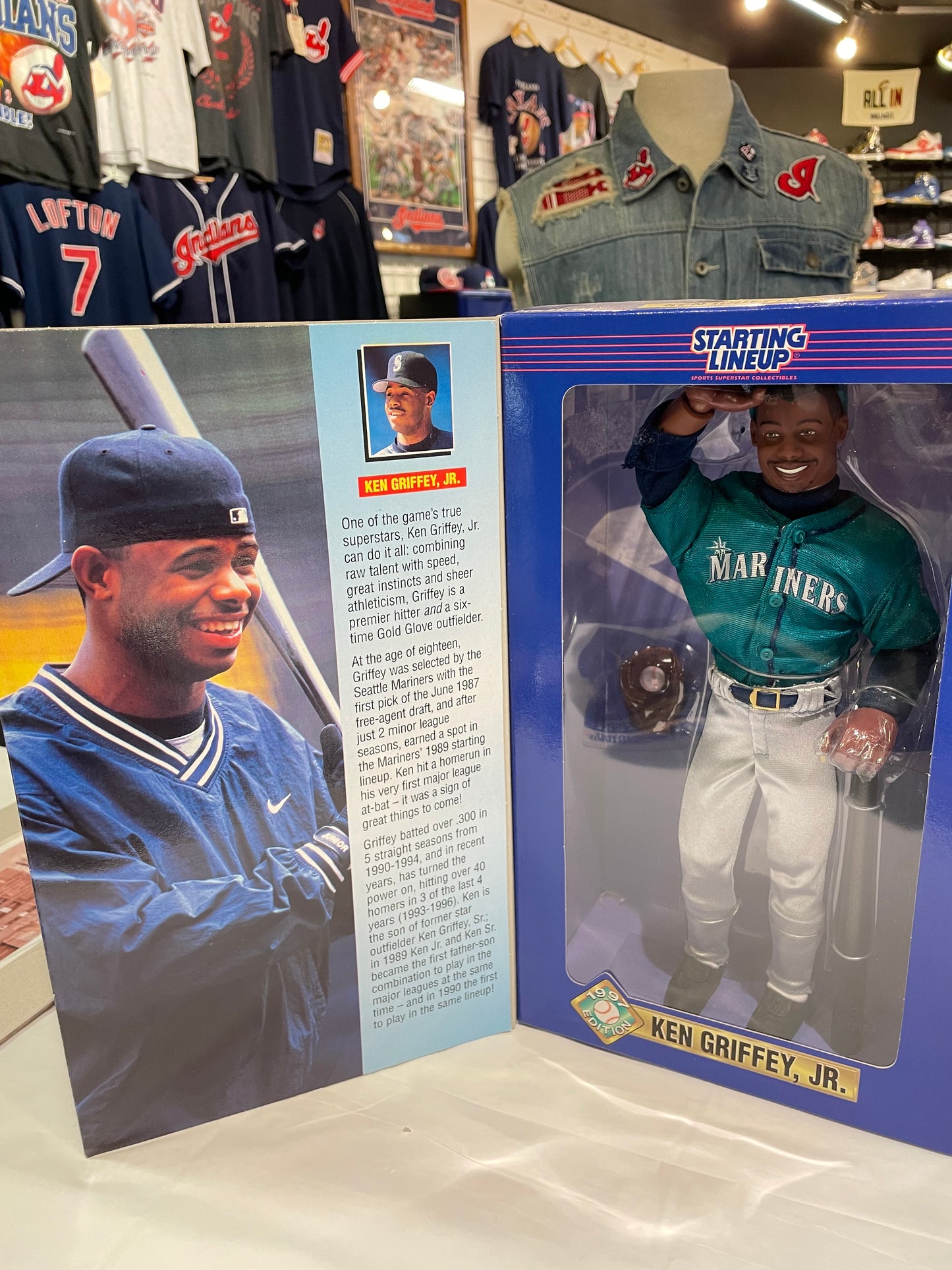 Vintage Starting Line Up Ken Griffey Big