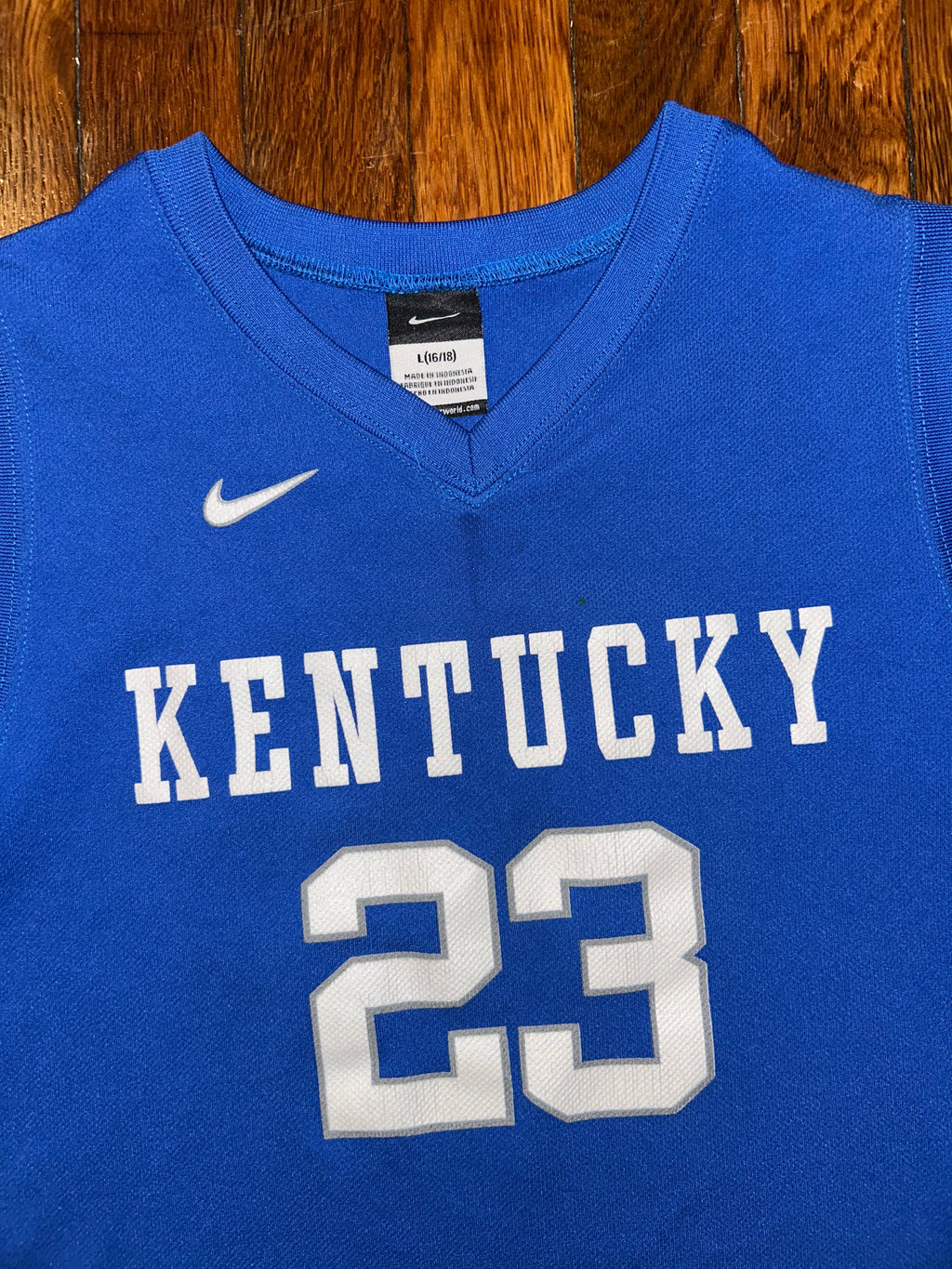 Nike University of Kentucky Basketball Jersey Size Large