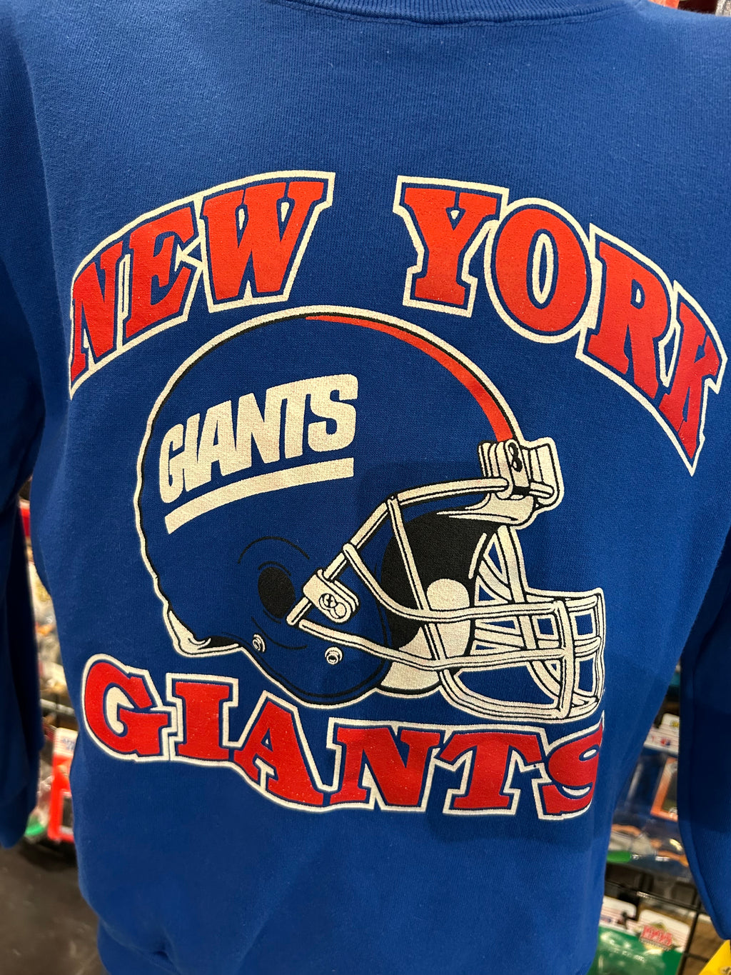 1990 Trench NY Giants Crewneck Sweatshirt Size L