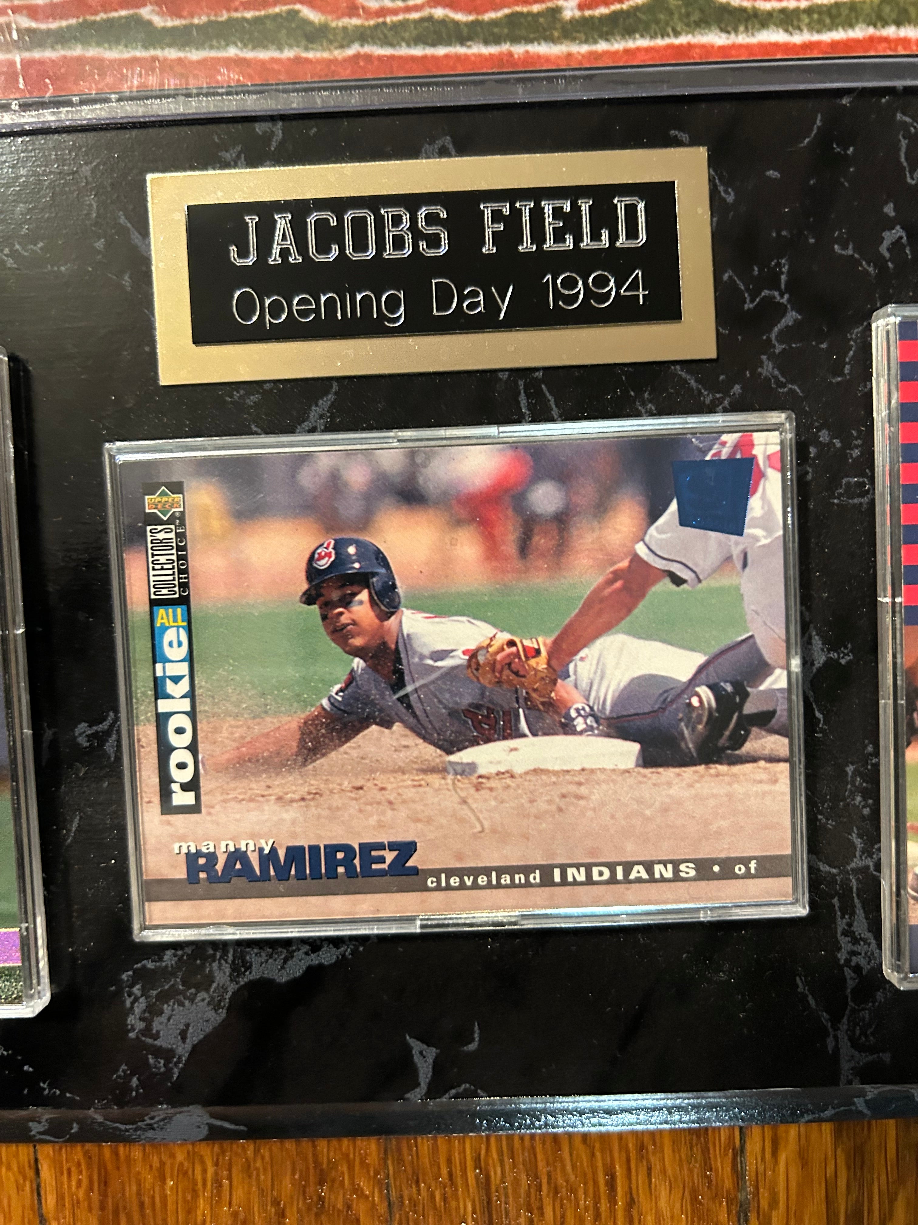 Cleveland Indians 1994 Jacob’s Field Opening Day Plaque