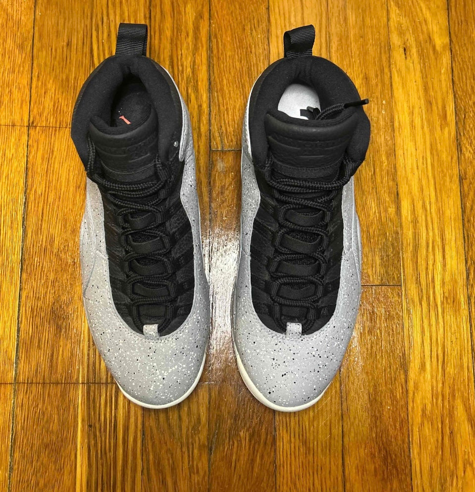 Air Jordan 10 Retro Cement Size 9 Men Shoes