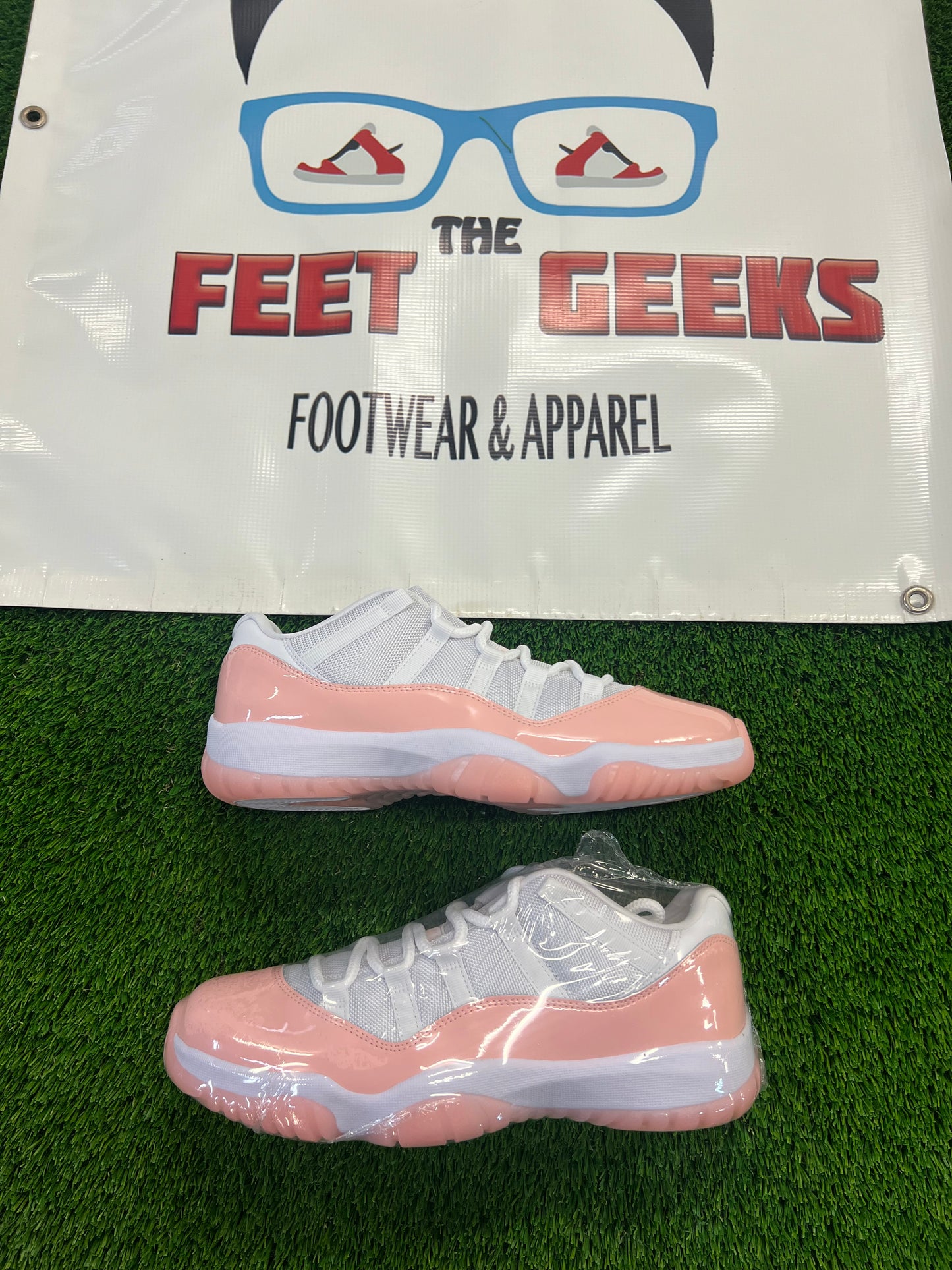 Women’s Air Jordan 11 Low Pink Size 12 Shoes Brand New