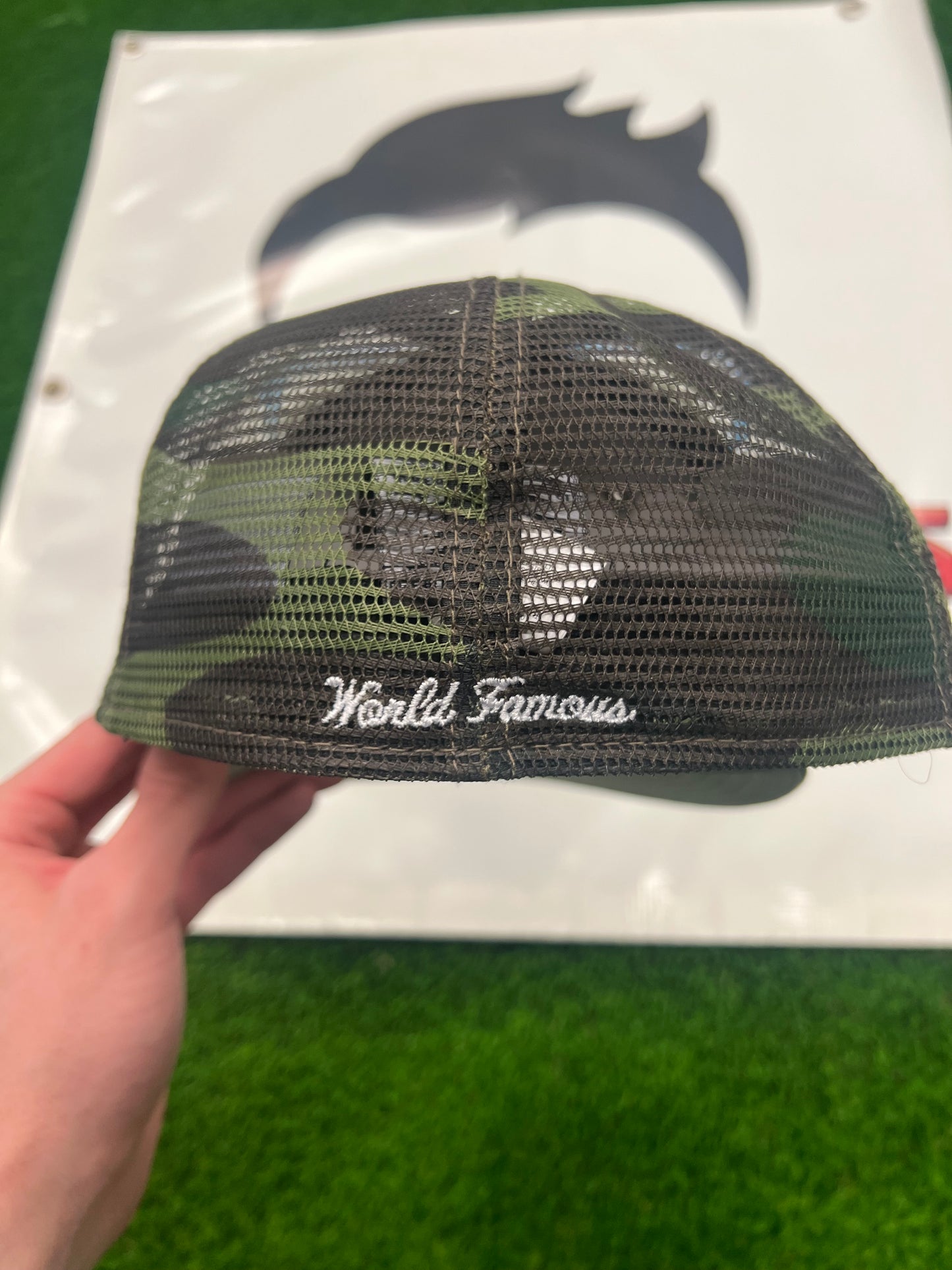 Supreme Mesh Camo New Era Hat Brand New