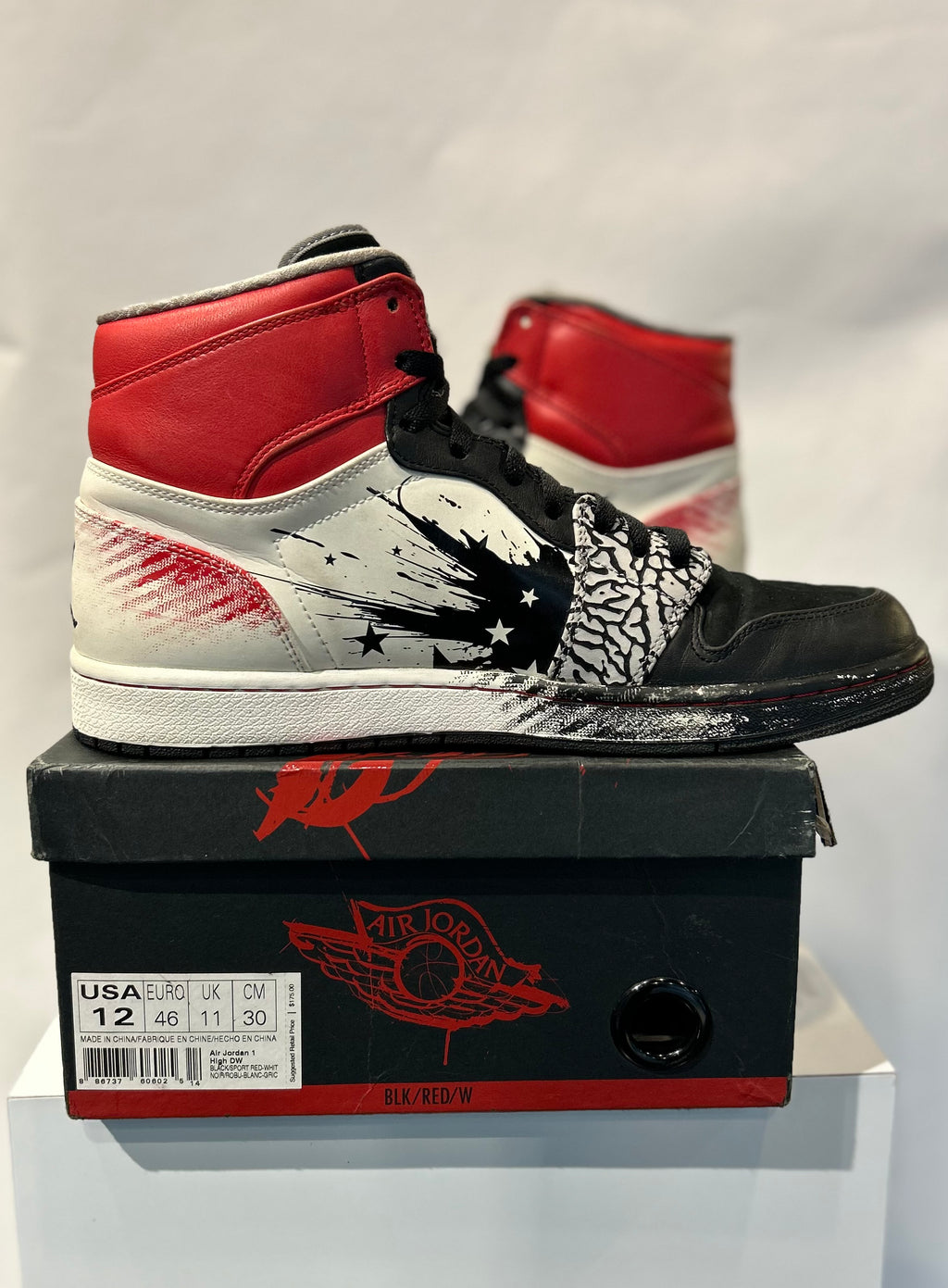 Air Jordan 1 High Retro Dave White Wings for the Future size 12 Men Shoes
