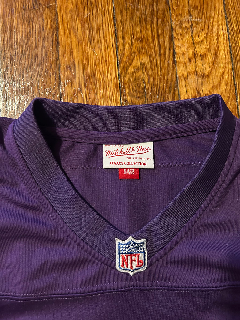Mitchell and Ness Randy Moss Minnesota Vikings 1998 NFL Throwback Jersey Size Small