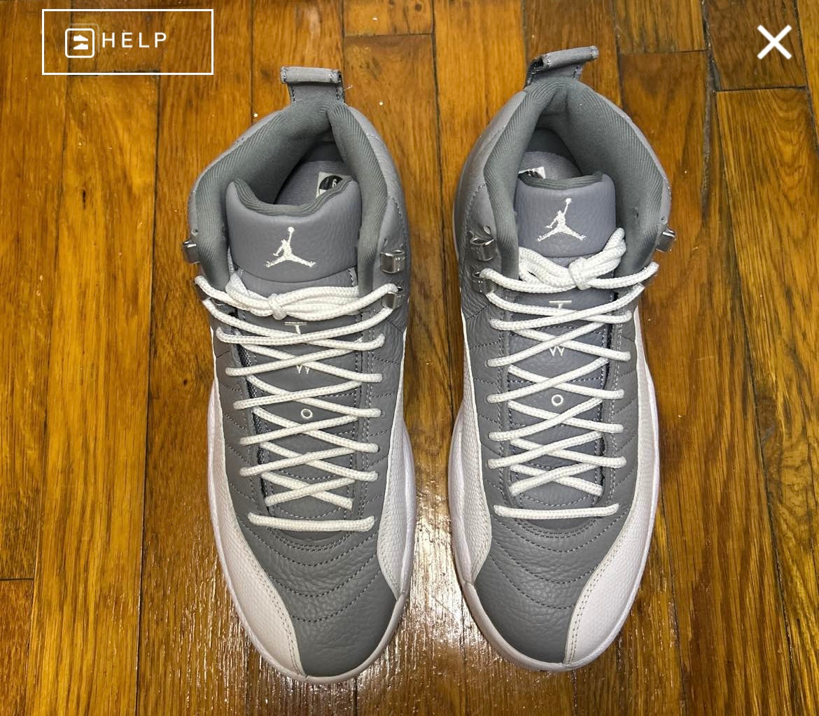 Jordan 12 Retro Stealth Size 9 Men Shoes