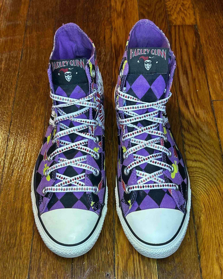 Harley Quinn Converse Chuck Taylor All Star DC Comics Size 12 Men Shoes