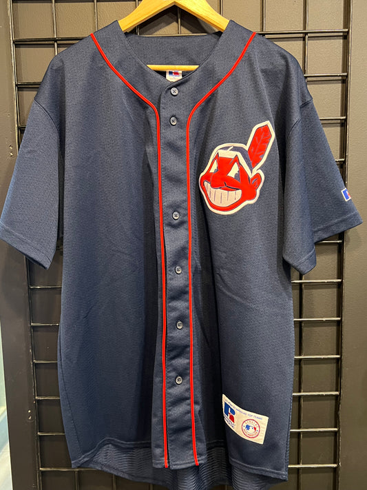 Men’s Cleveland Indians Russell Jersey Size XL