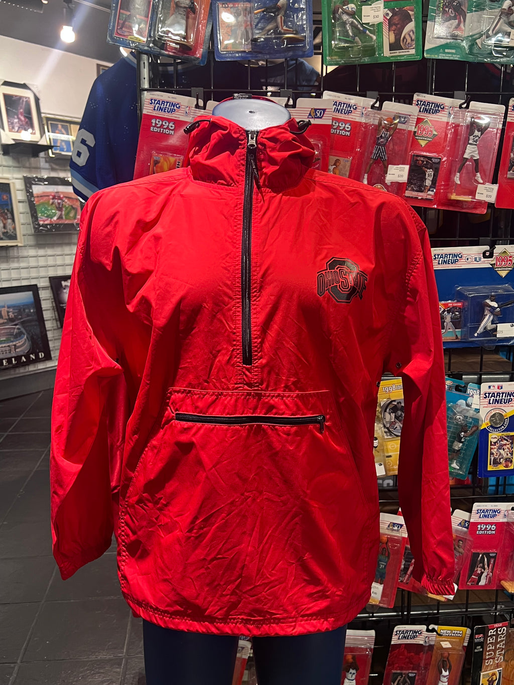 Mens Ohio State Quarter Zip Jacket Size S