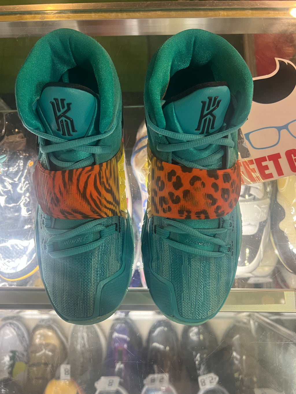 Gradeschool Nike Kyrie 6 Oracle Aqua Size 6.5