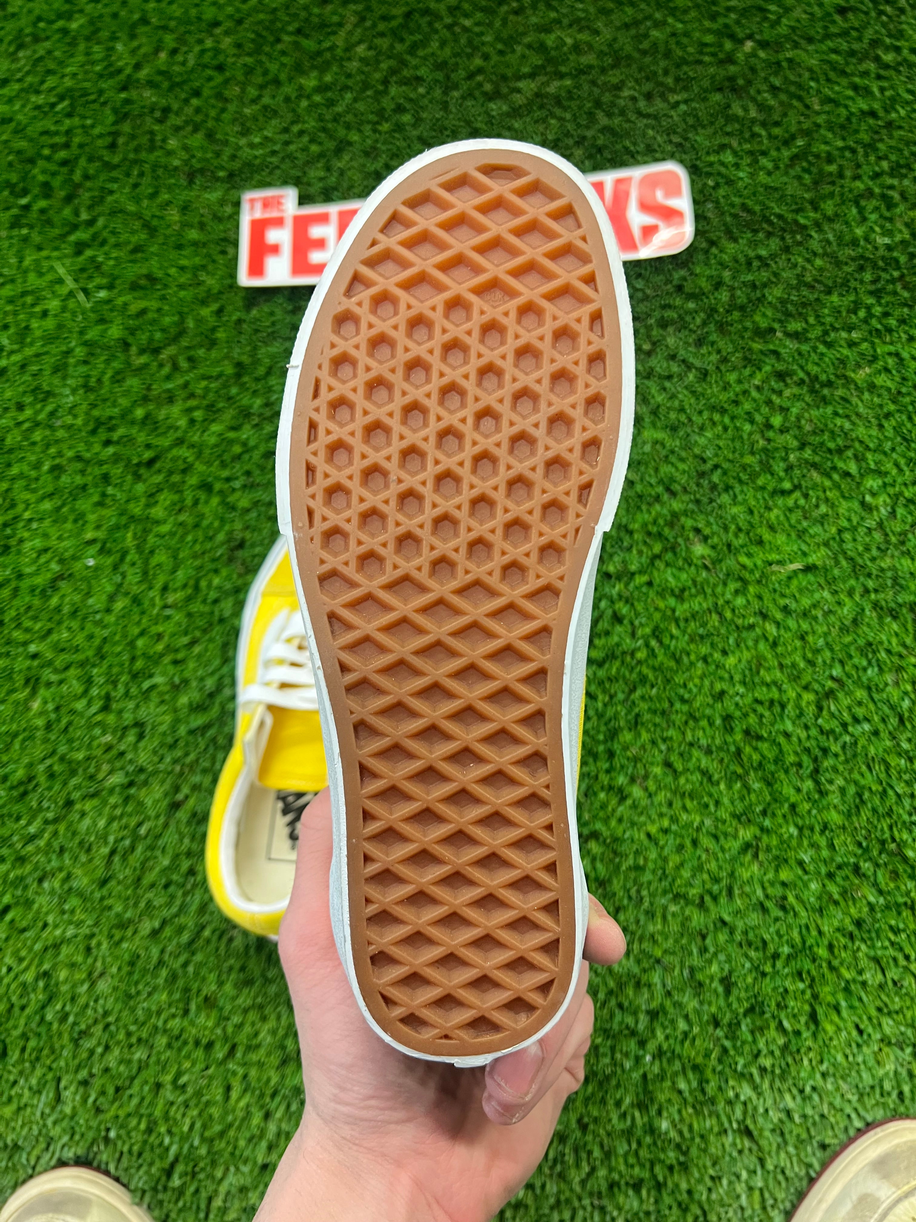 Kids Vans Low Yellow Brand New