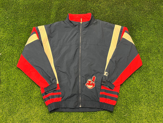 Vintage Cleveland Indians Windbreaker Size L