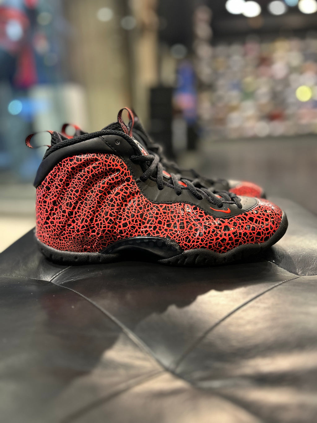 Nike Air Foamposite One Lava Size 5y GS shoes