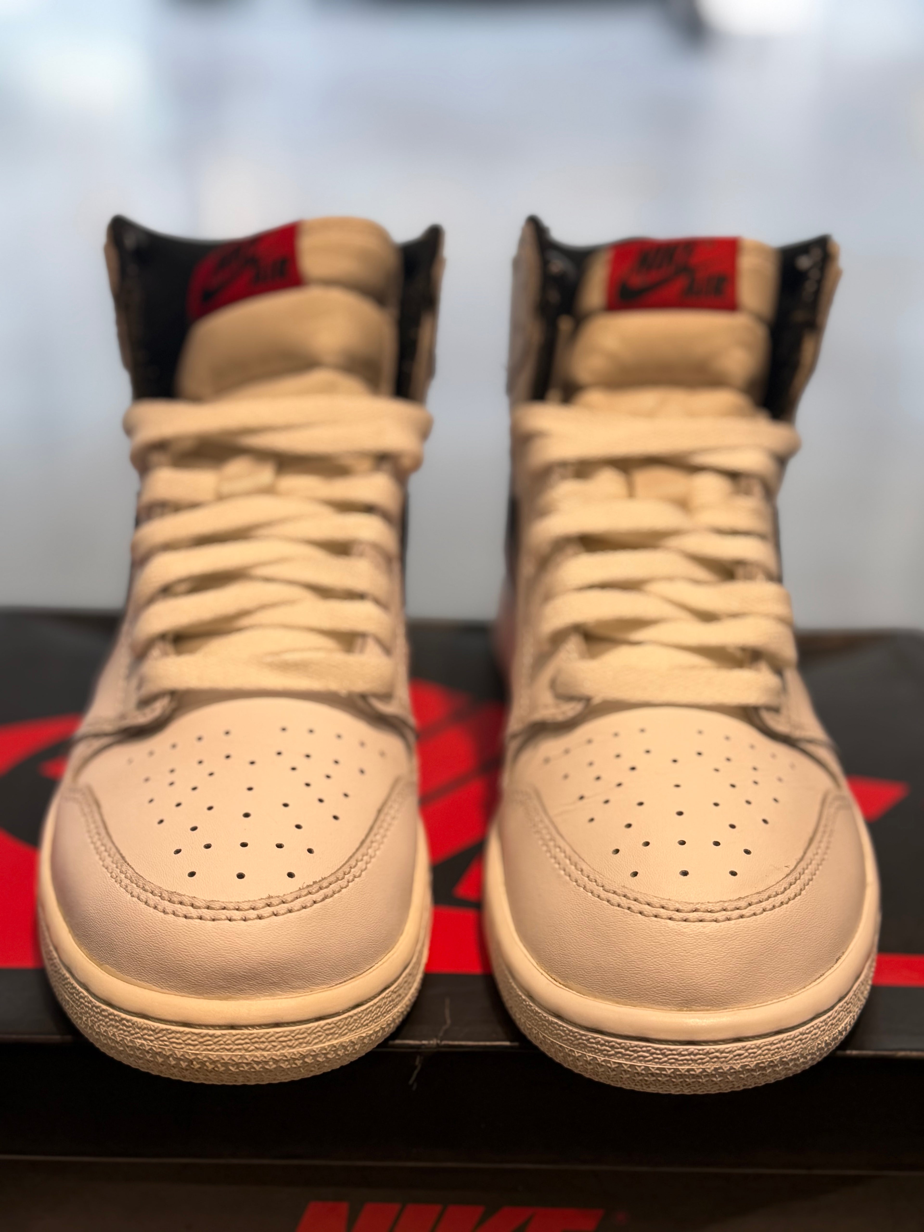 Air Jordan 1 High Ying Yang Size 5.5y Gradeschool Shoes