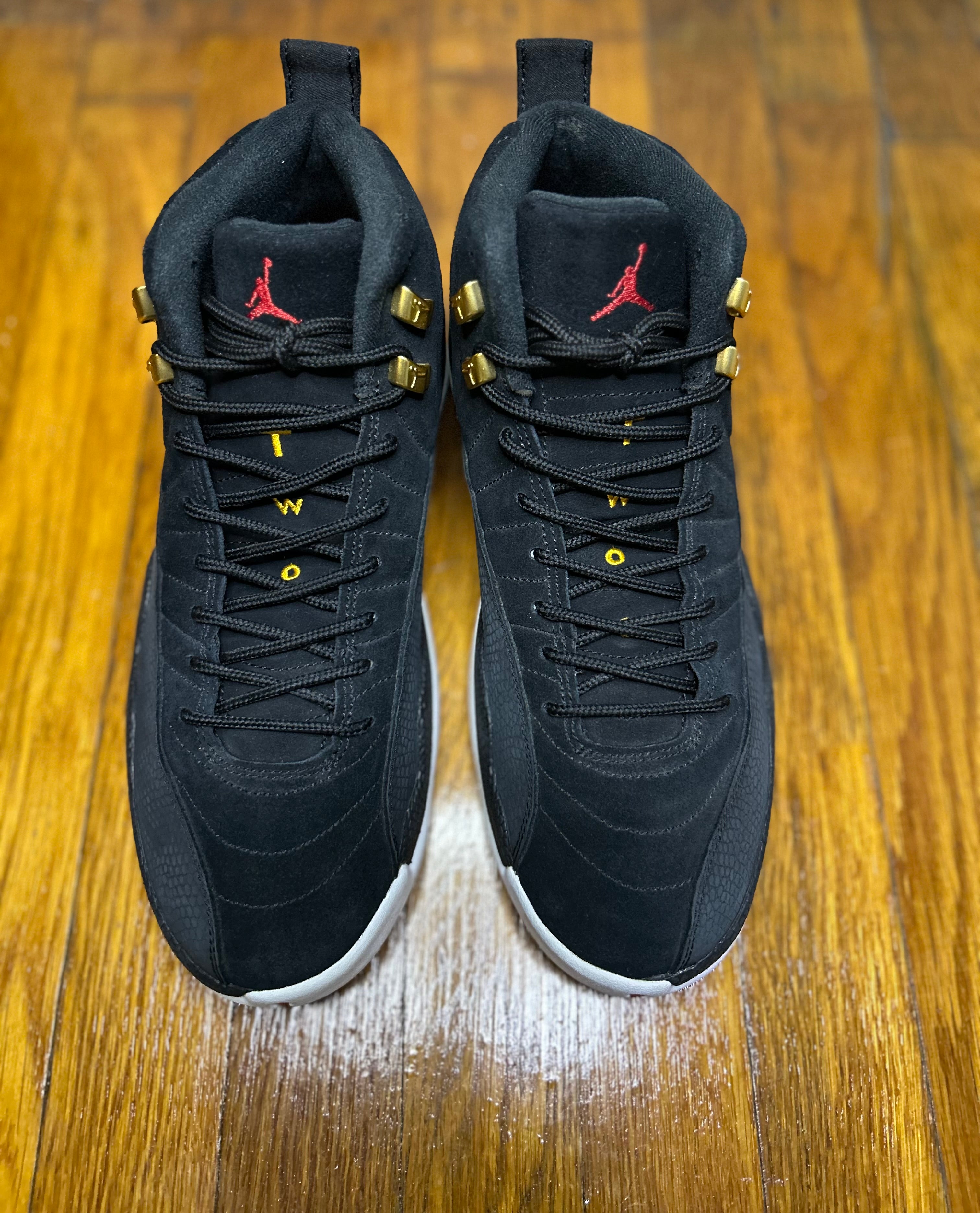Air Jordan 12 Retro Reverse Taxi Size 9 Men Shoes Brand New