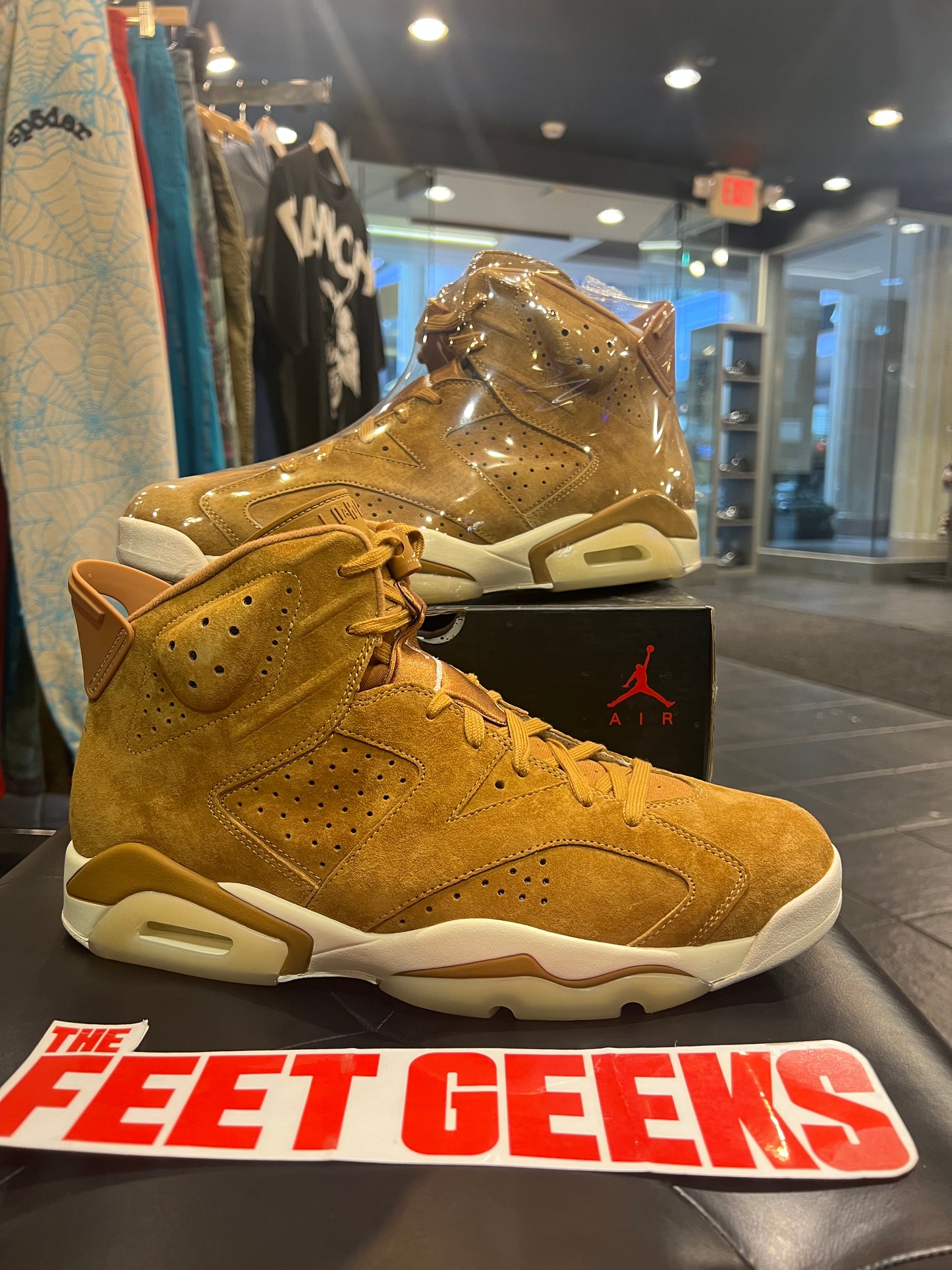 Men’s Air Jordan 6 Wheat Brand New