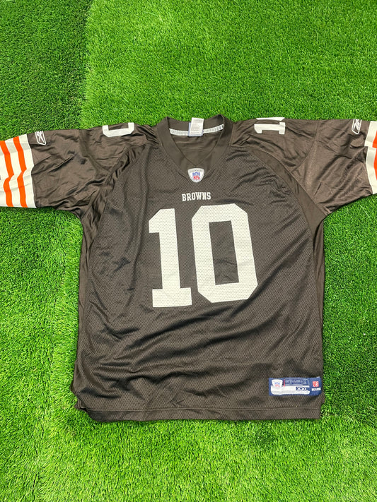 Vintage Cleveland Browns 10 Quinn Jersey size XXL