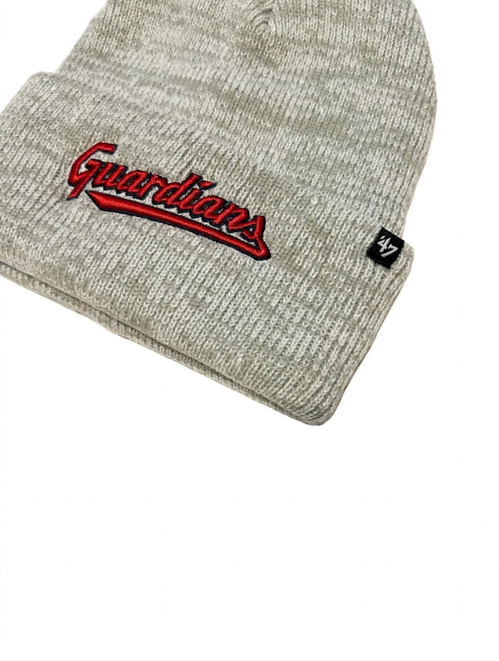 Cleveland Guardians Beanie 47 Brand Brain Freeze Gray Heather NWT OSF