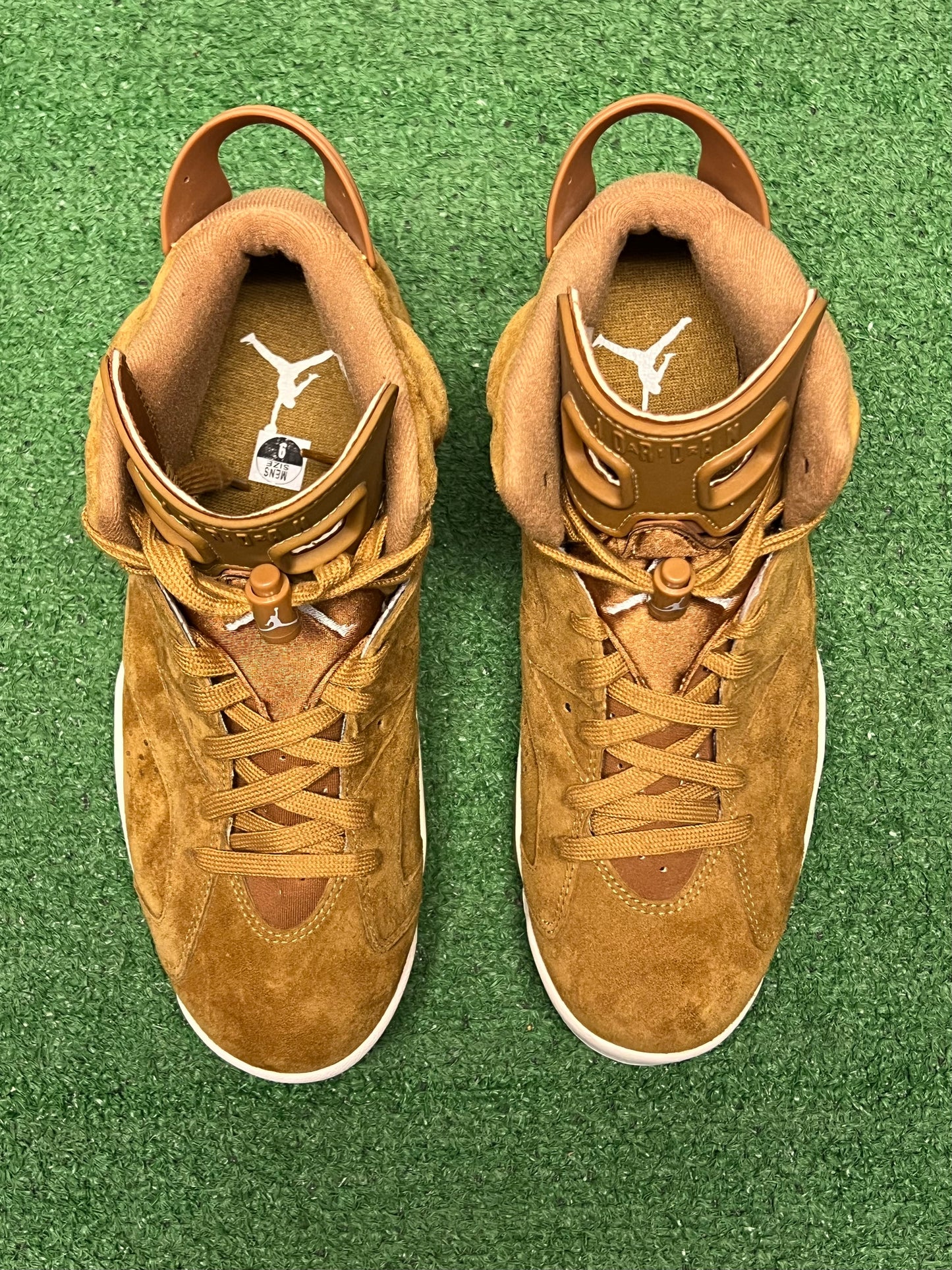 Men’s Air Jordan 6 Wheat Size 9