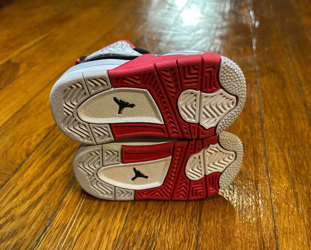 Air Jordan Dub Zero Fire Red Size 4C Toddler shoes