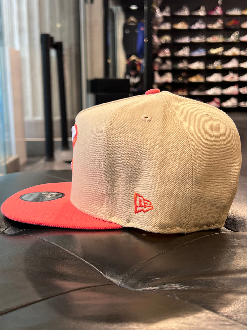 New Era Cleveland Cavaliers Snap Back Hat Coral